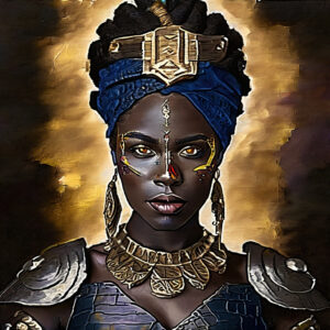 Oracle’s Gaze – Fantasy Impasto Art Print