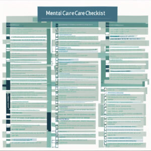 Mental Care Checklist